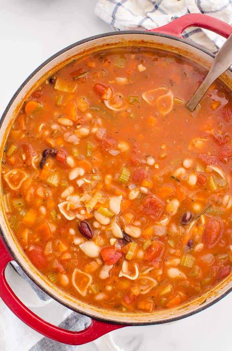 Pasta E Fagioli Soup One Pot Ifoodreal Com