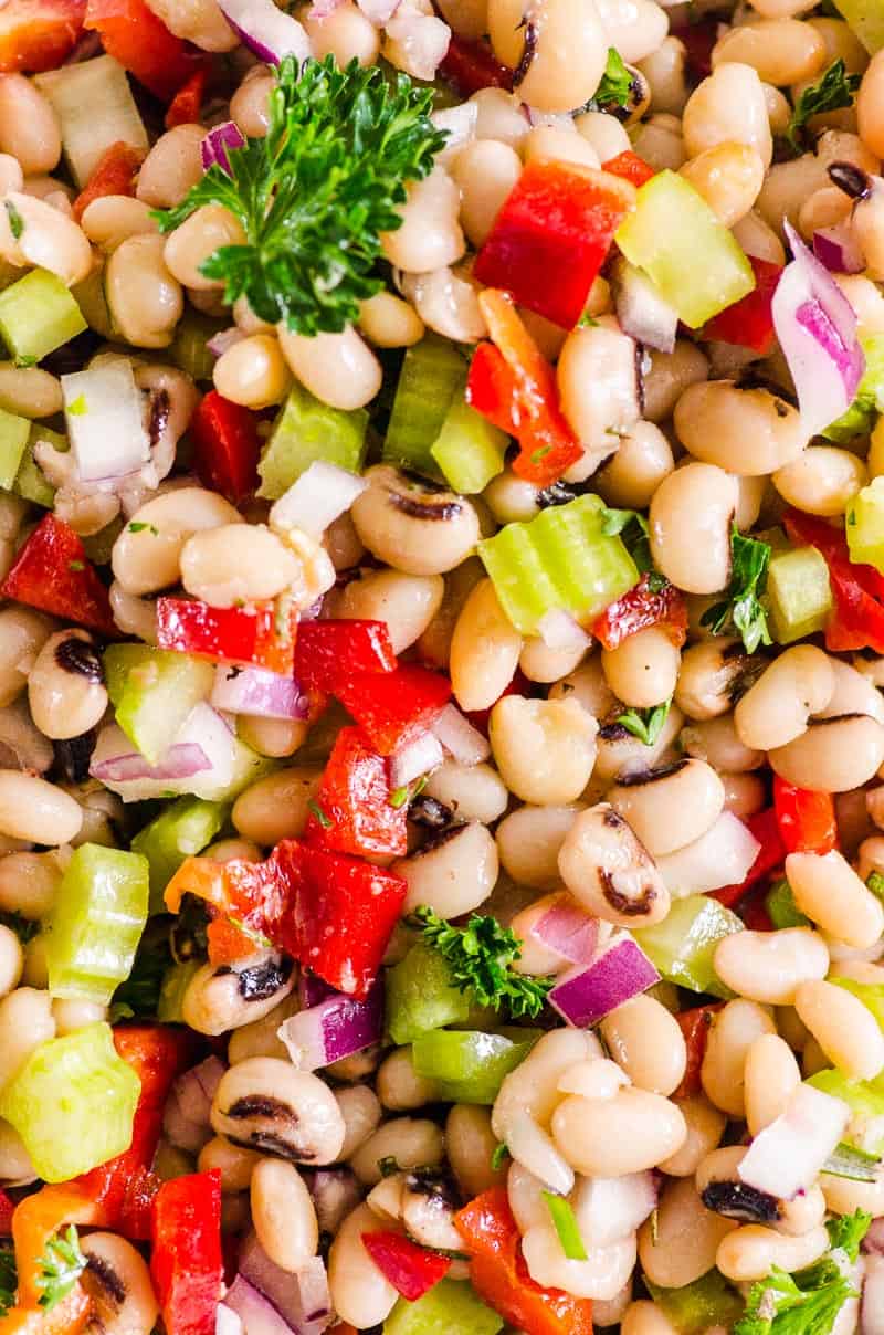 White Bean Salad - iFOODreal.com