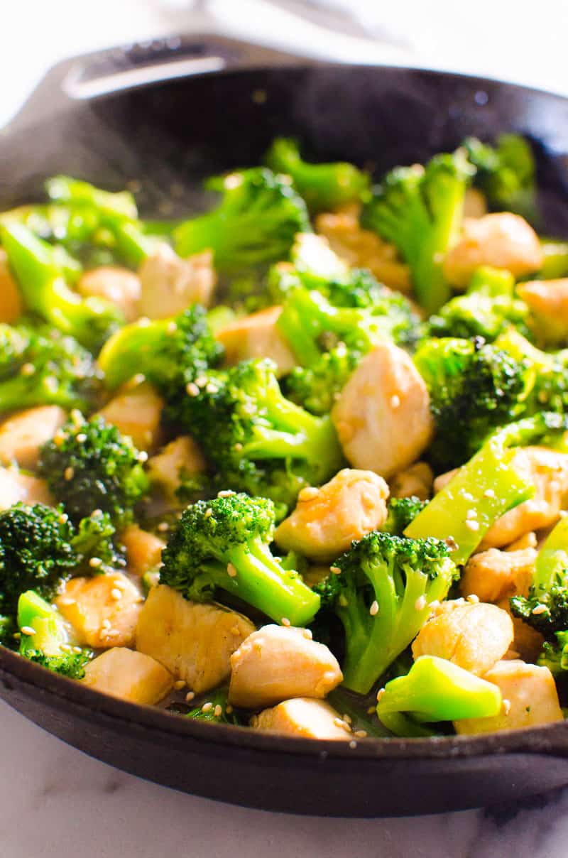 Chicken and Broccoli Stir Fry - iFOODreal.com