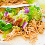 instant pot chicken tacos