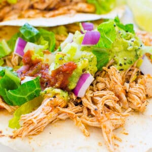 instant pot chicken tacos