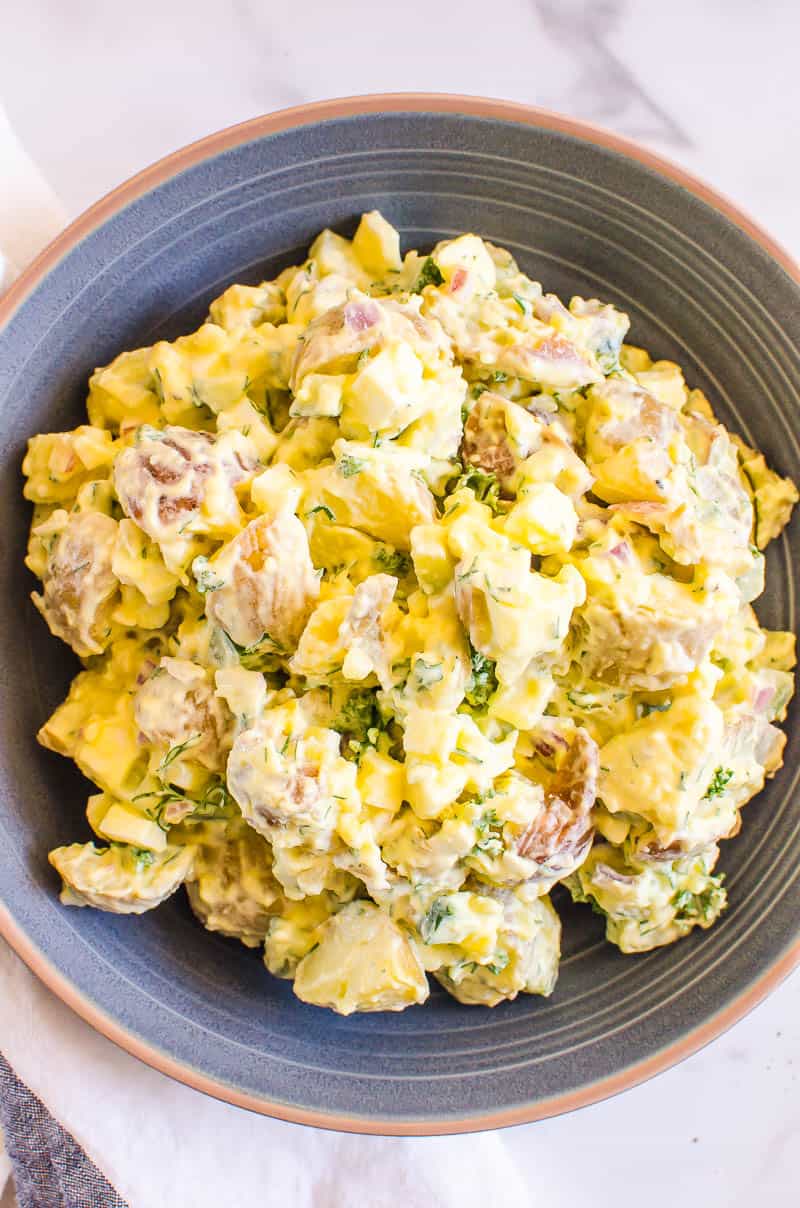 Healthy Potato Salad Classic Taste Ifoodreal Com