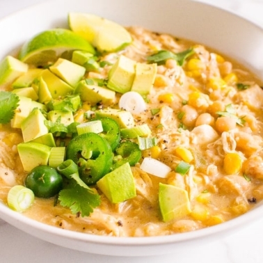 Instant Pot White Chicken Chili