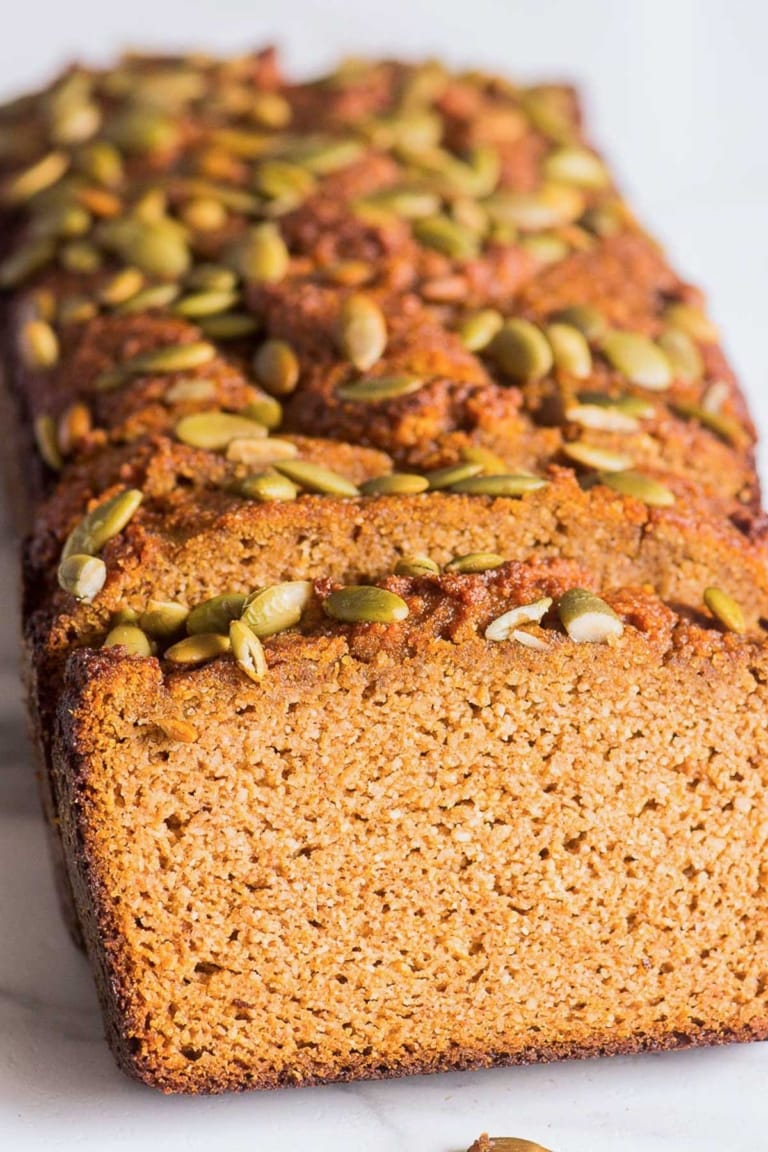 Almond Flour Pumpkin Bread