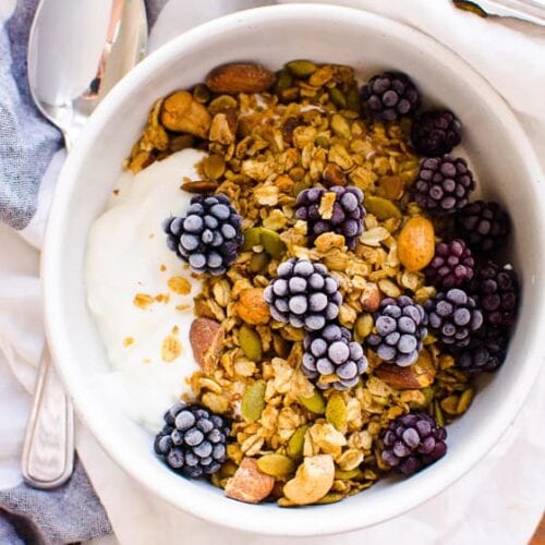 Healthy Granola Recipe - iFoodReal.com