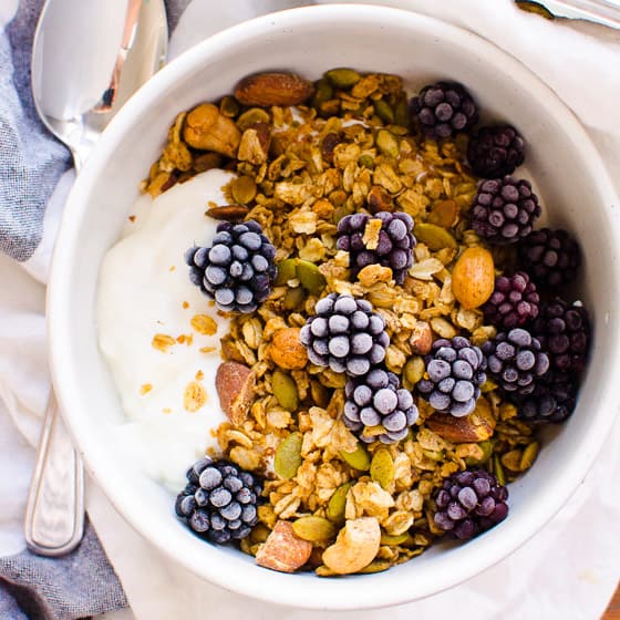 Healthy Granola Recipe - iFoodReal.com