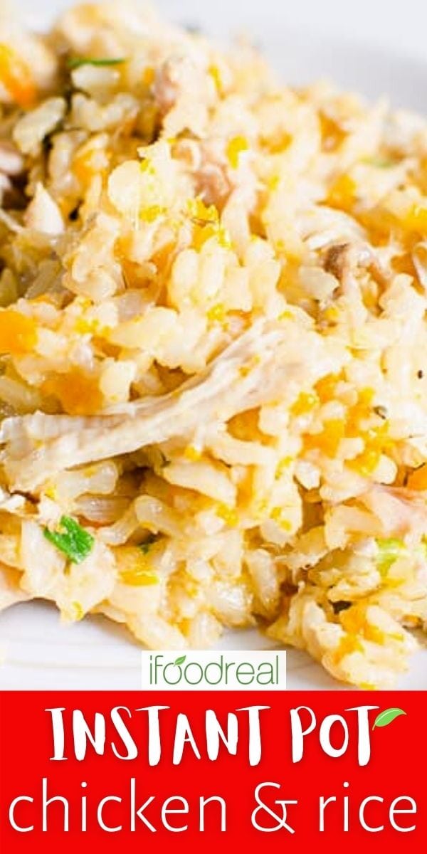 Instant Pot Chicken and Rice (Quick & Easy!)
