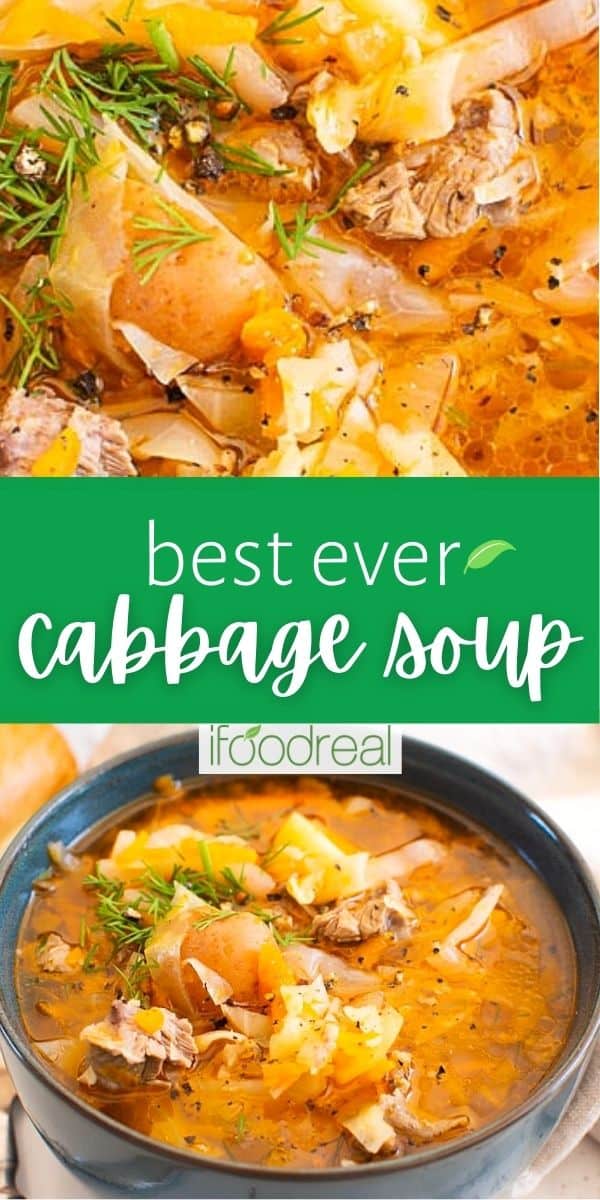 Russian Cabbage Soup (Shchi) - iFoodReal.com