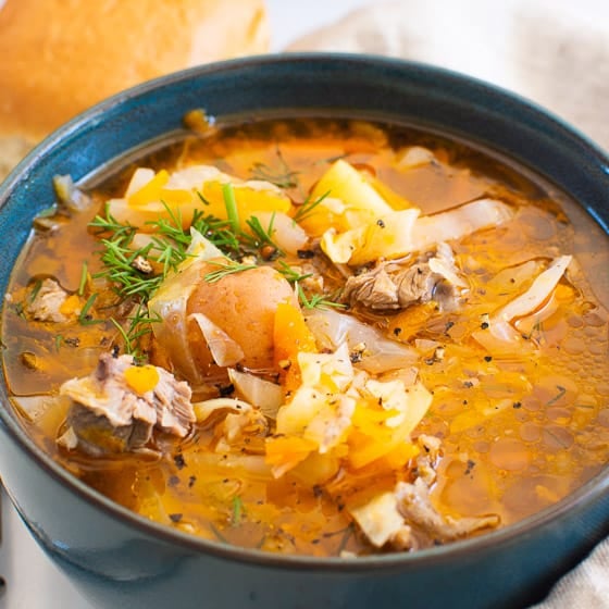 Russian Cabbage Soup (Shchi) Image
