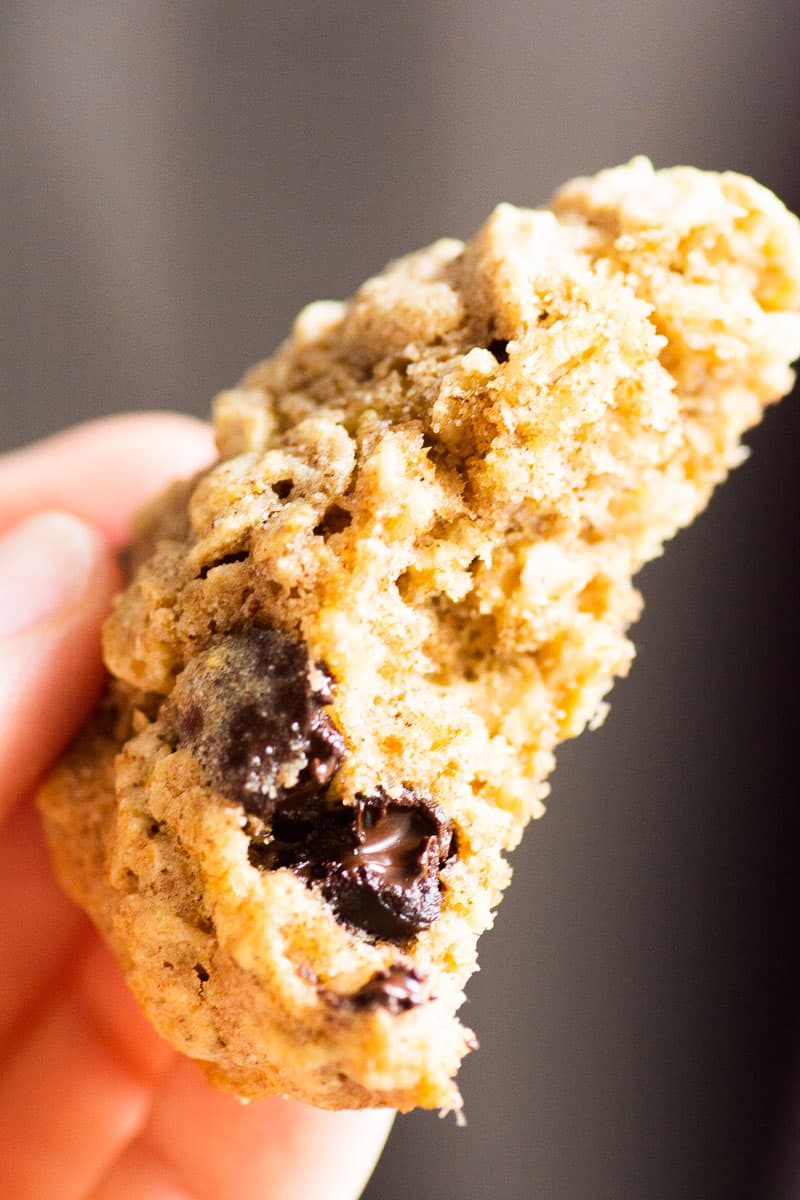 Healthy Oatmeal Cookies With Chocolate Chips Ifoodreal Com