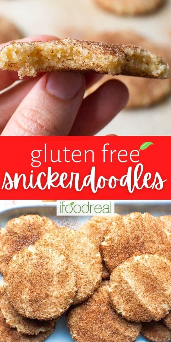 Almond Flour Snickerdoodles (Gluten Free) - iFoodReal.com