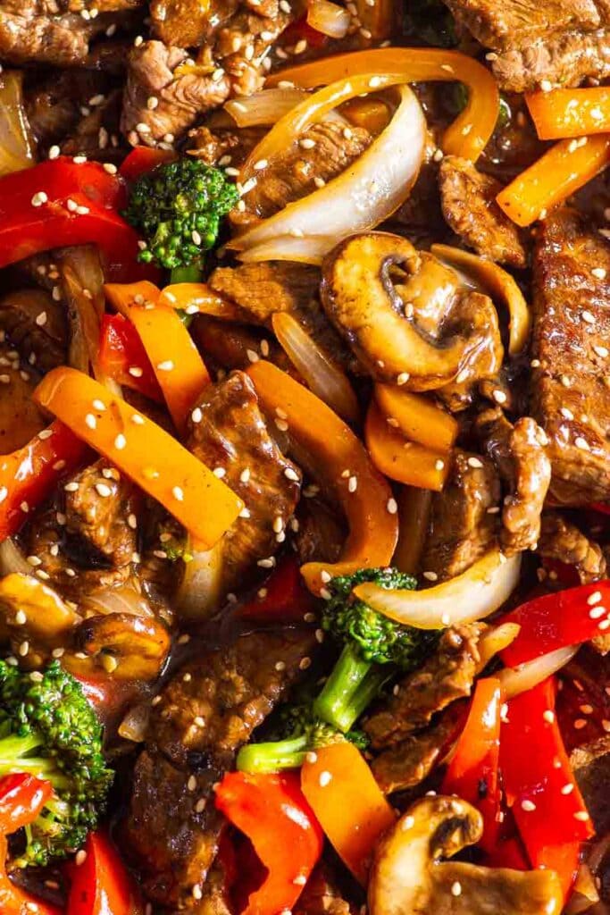 Beef Stir Fry {Healthy 30 Minute Recipe} - iFOODreal.com