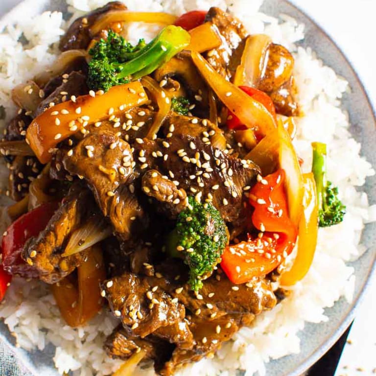 Healthy Chicken Stir Fry Recipe - iFoodReal.com