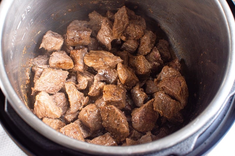 searing meat for instant pot beef and barley soup