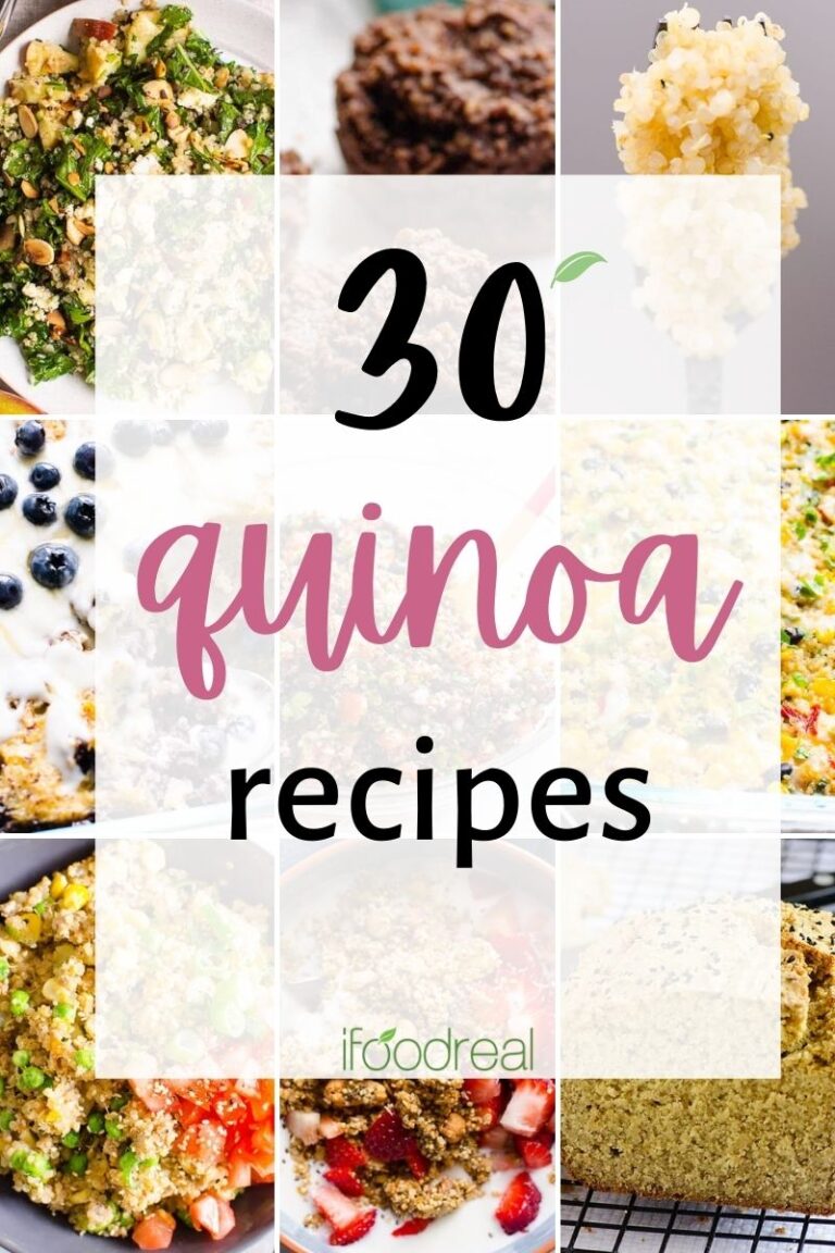 30 Best Quinoa Recipes - iFoodReal.com