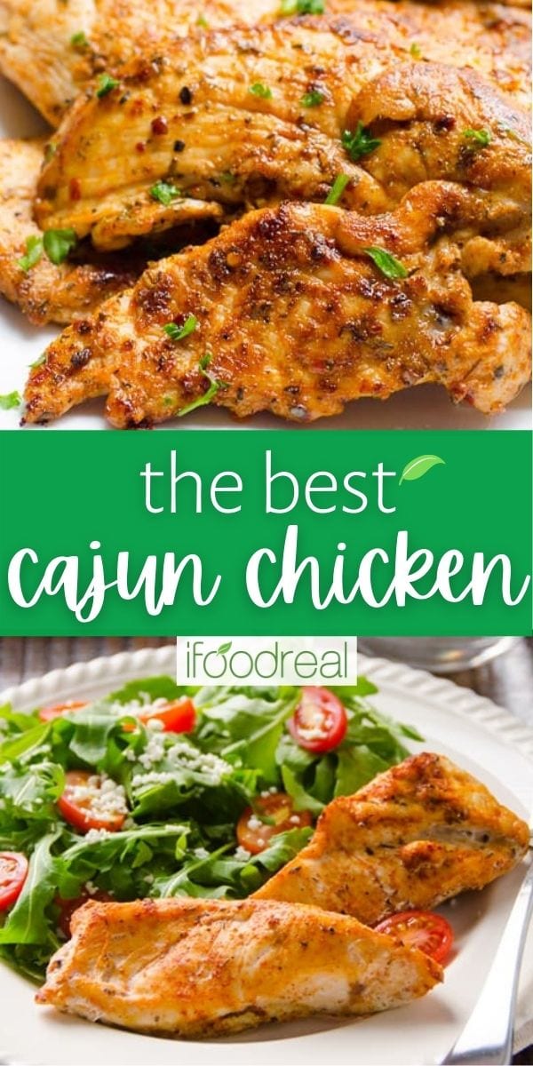 Cajun Chicken (Baked, Grilled or Fried)