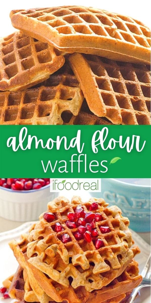 Crispy Almond Flour Waffles