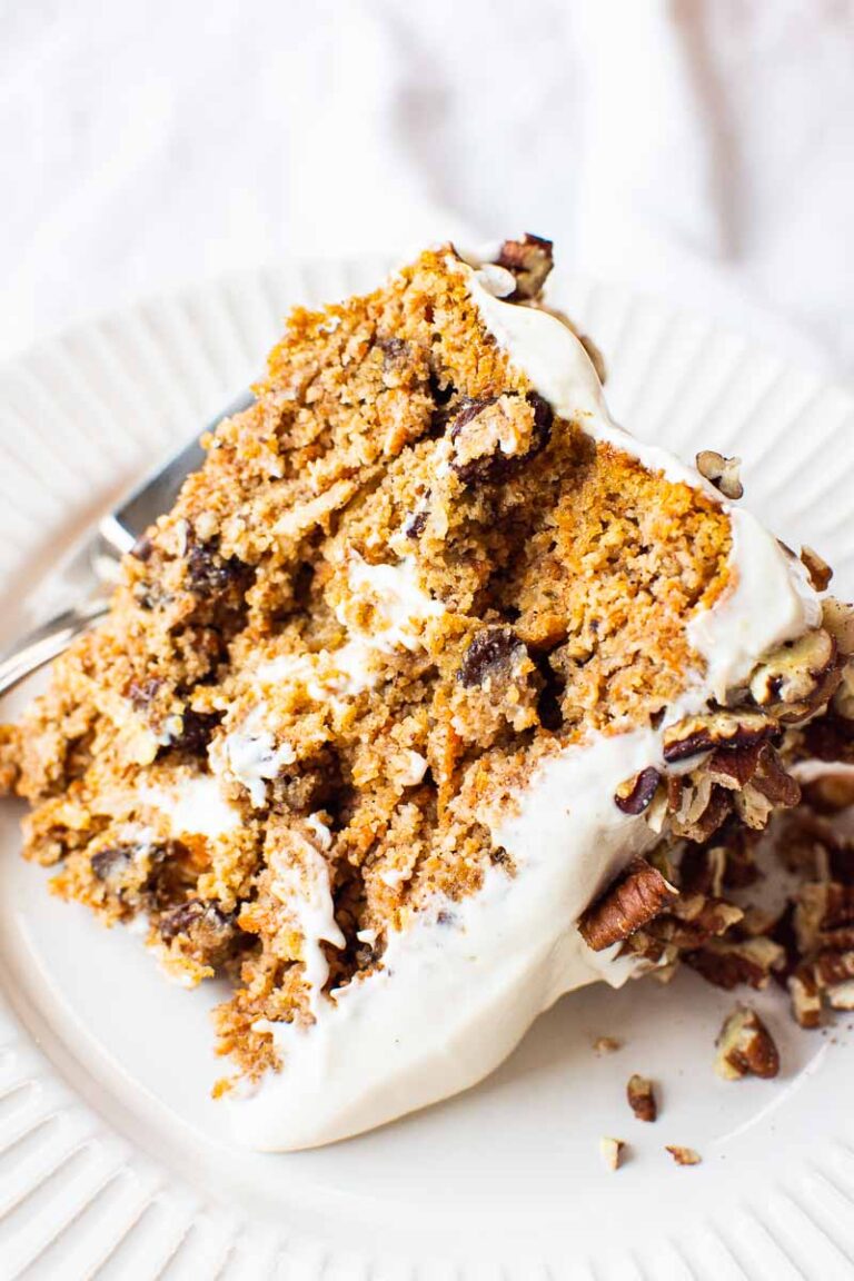 Almond Flour Carrot Cake (Fluffy & Gluten-Free) - iFoodReal.com