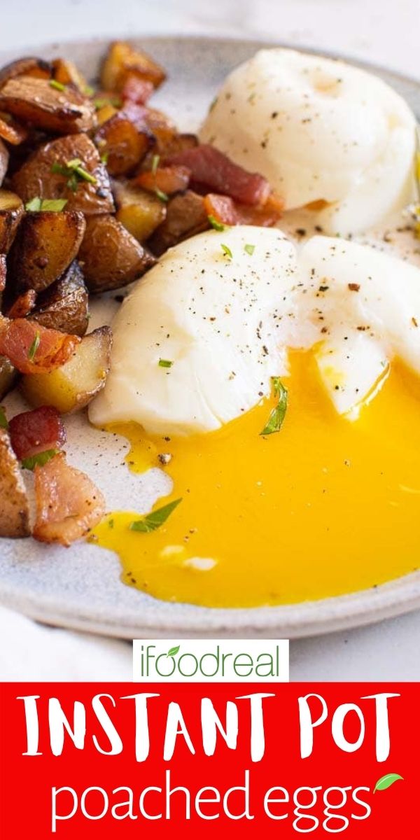 Instant Pot Poached Eggs {Perfect Every Time}