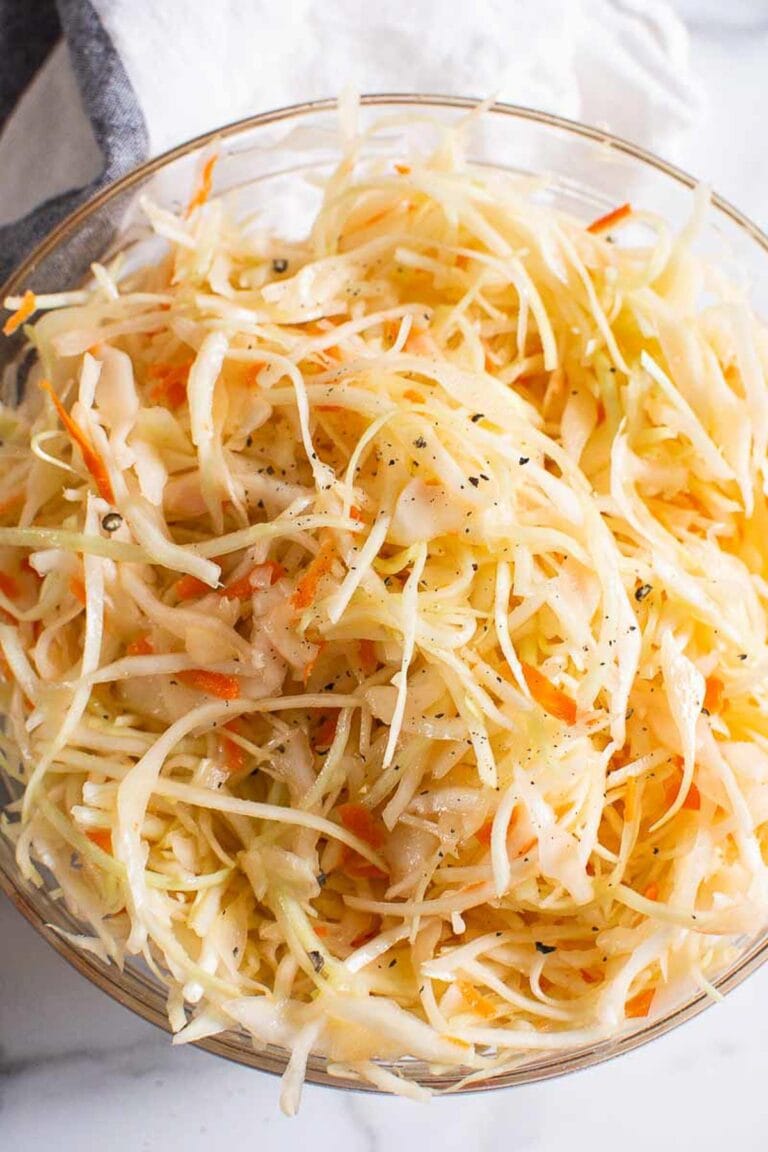 Vinegar Based Coleslaw No Mayo Ifoodreal Com