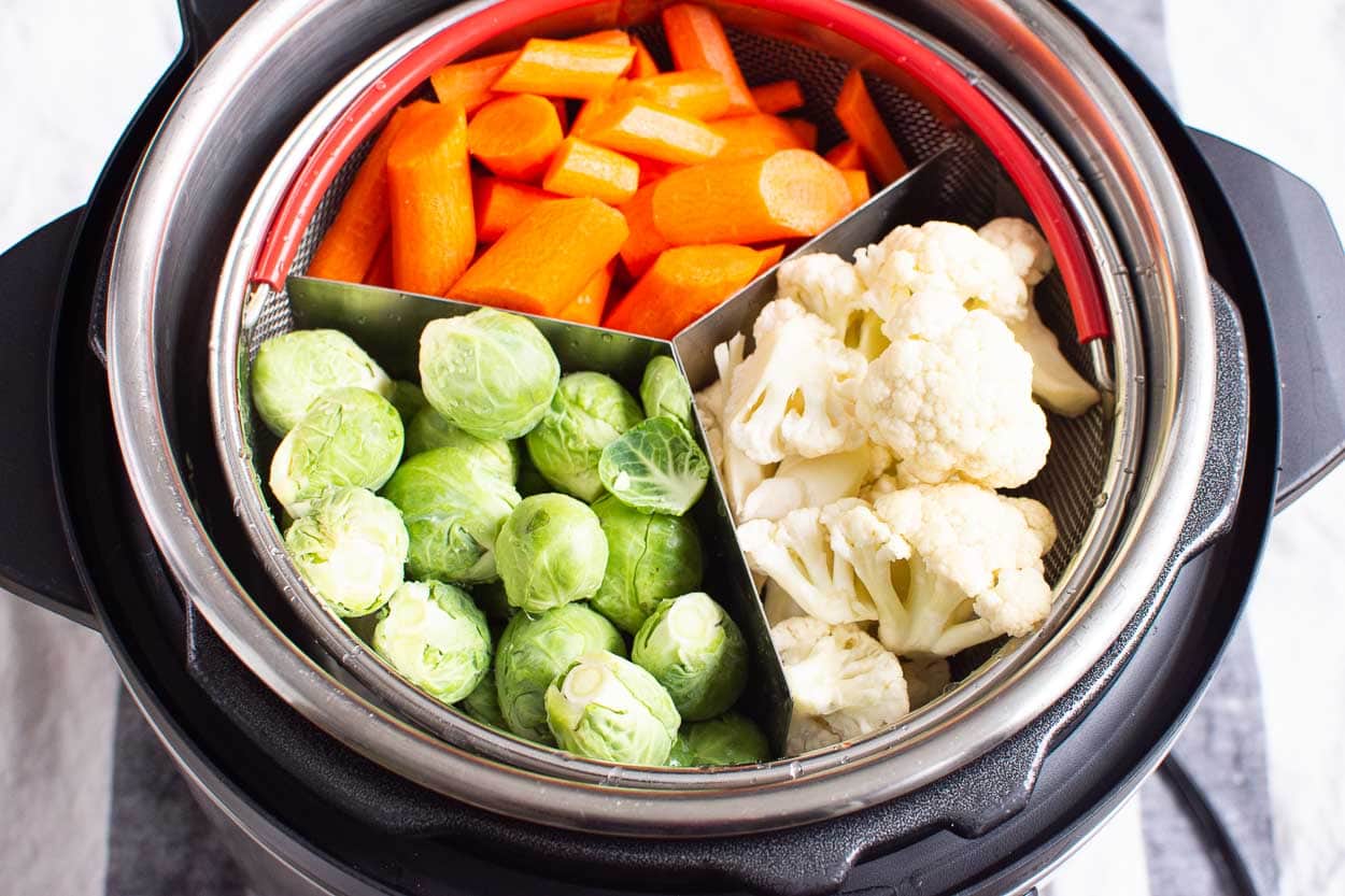 Instant Pot Steamed Vegetables