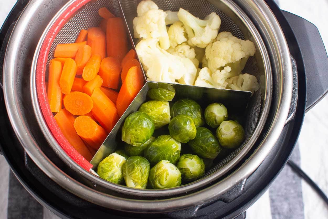 Instant Pot Steamed Vegetables