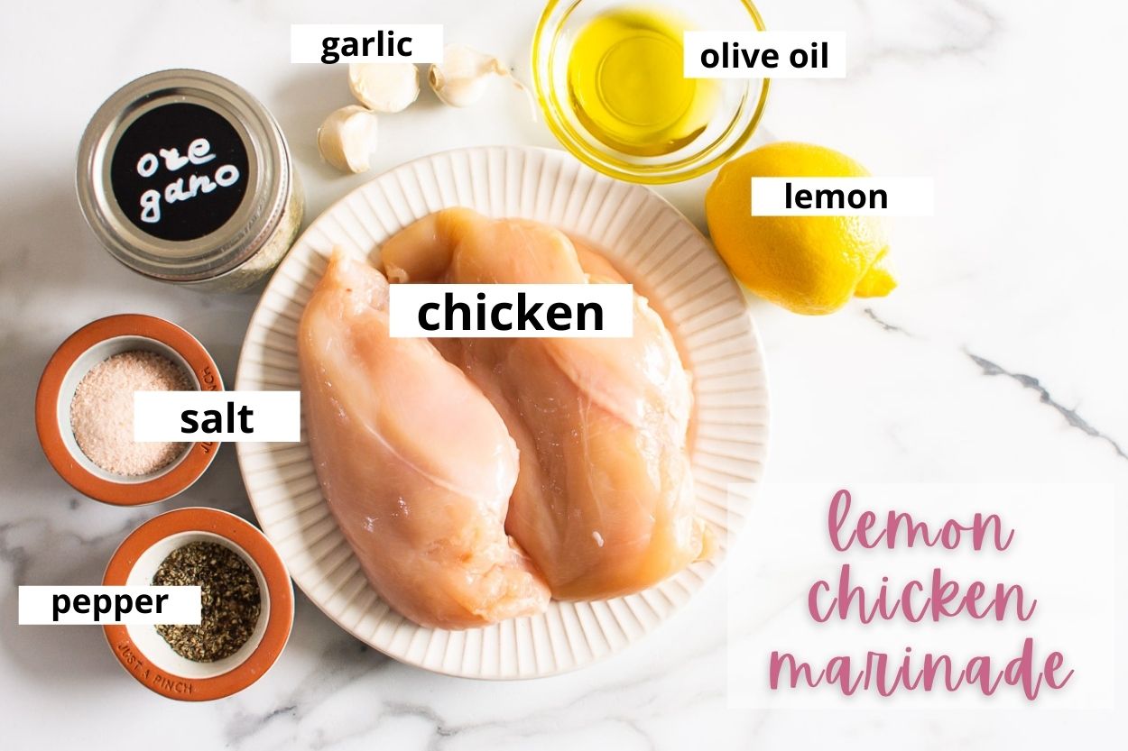 lemon chicken marinade ingredients