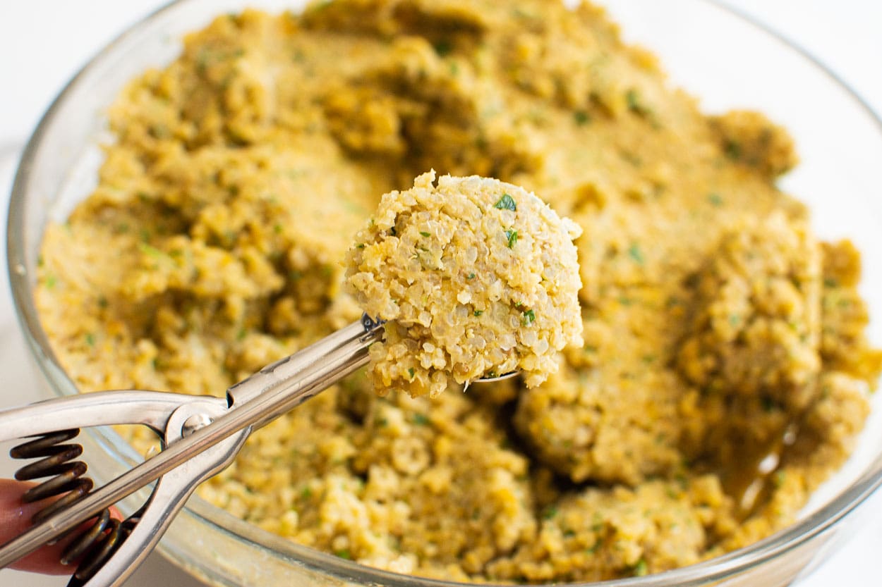 Quinoa Falafel {Baked or Air Fryer!}