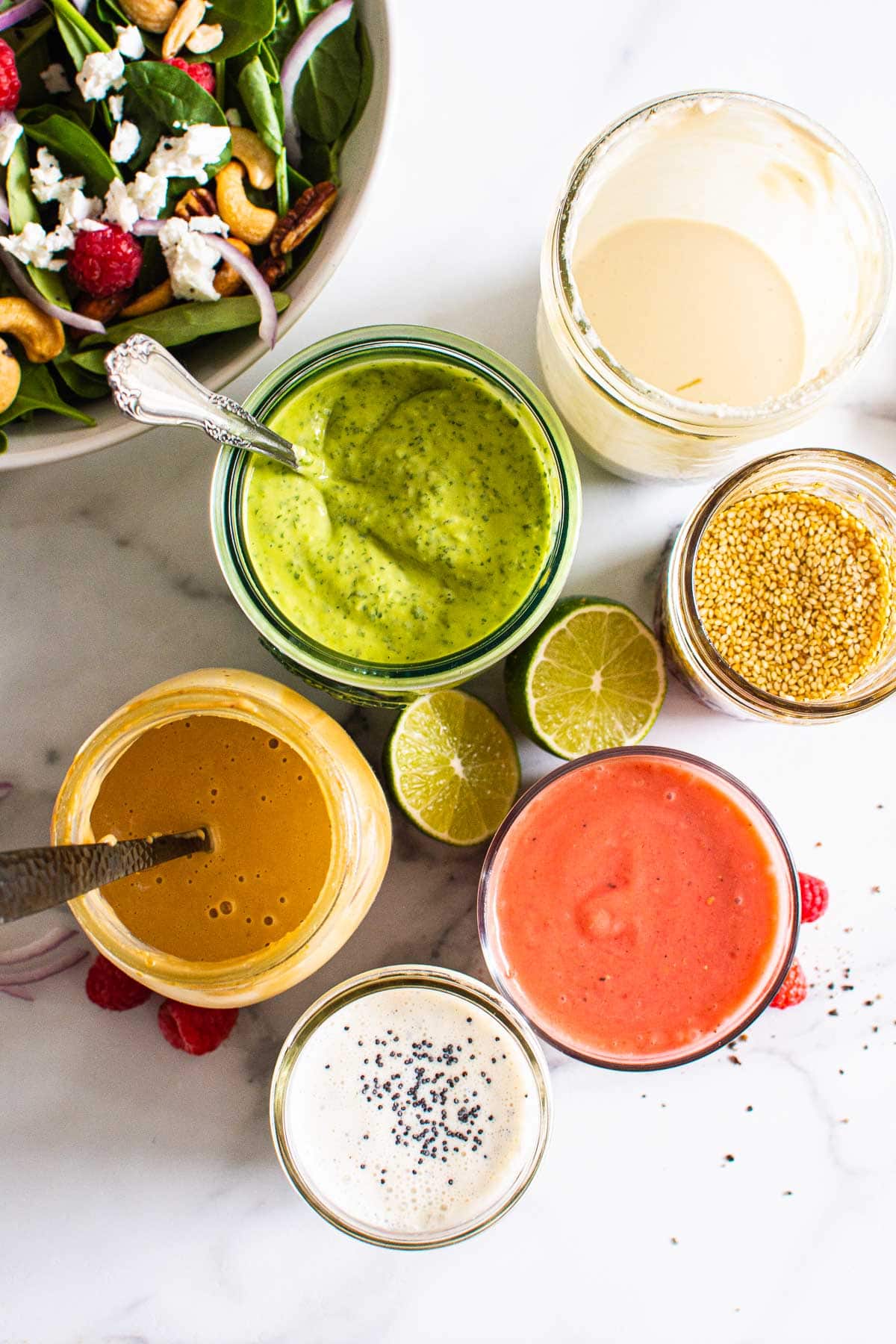 11 Easy Healthy Salad Dressings