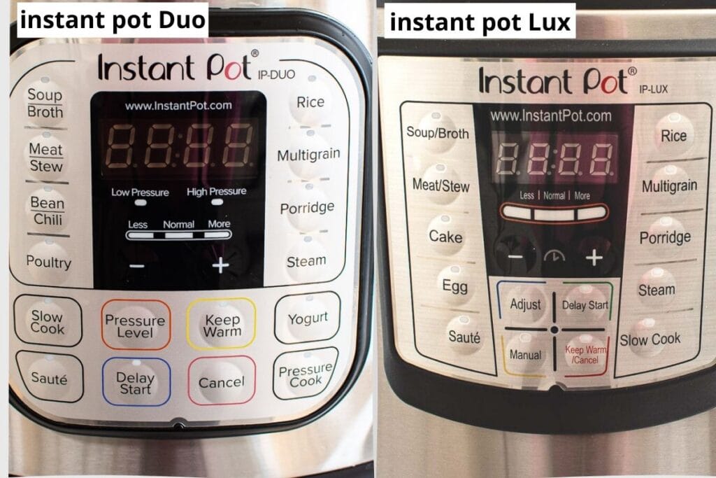 Instant pot says on no 2024 timer