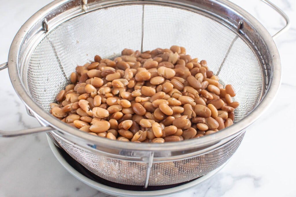 rinse beans for instant pot baked beans