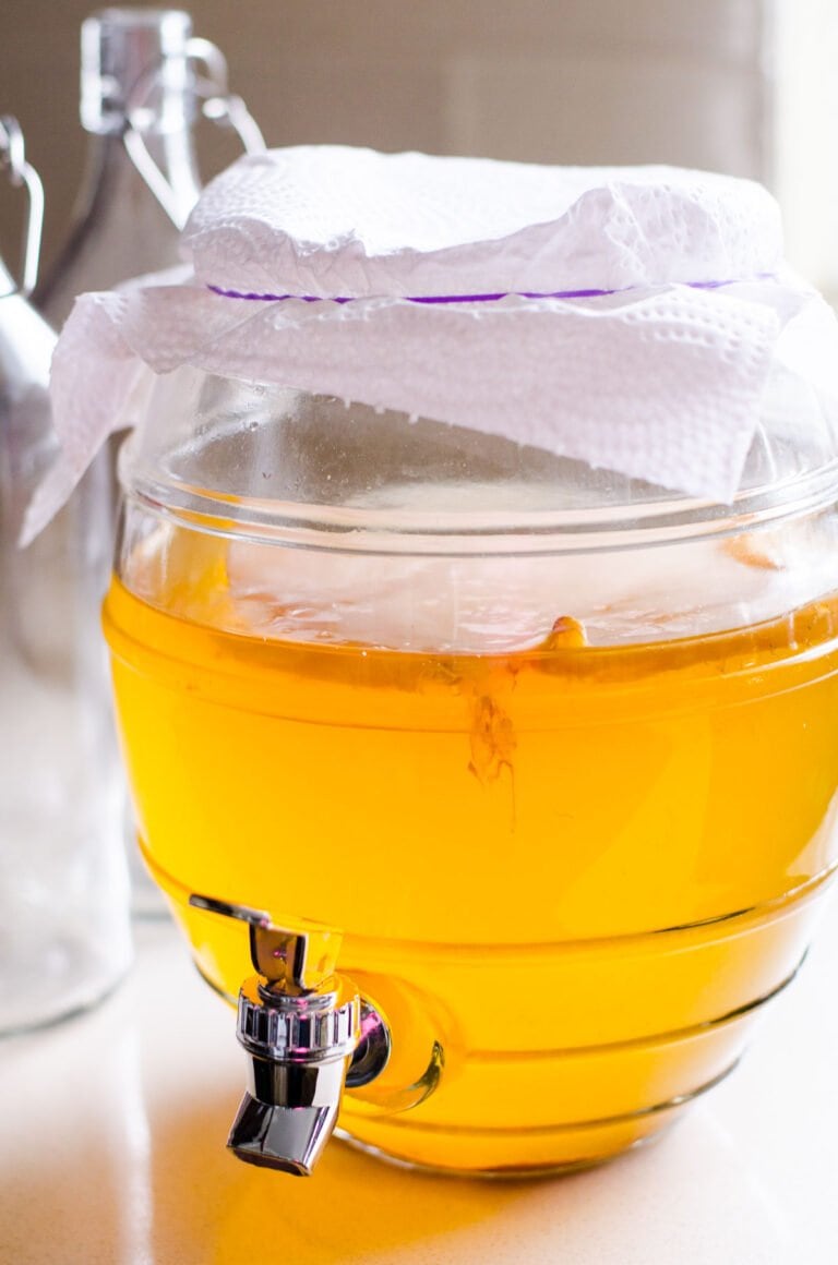 How to Make Kombucha Tea - iFoodReal.com