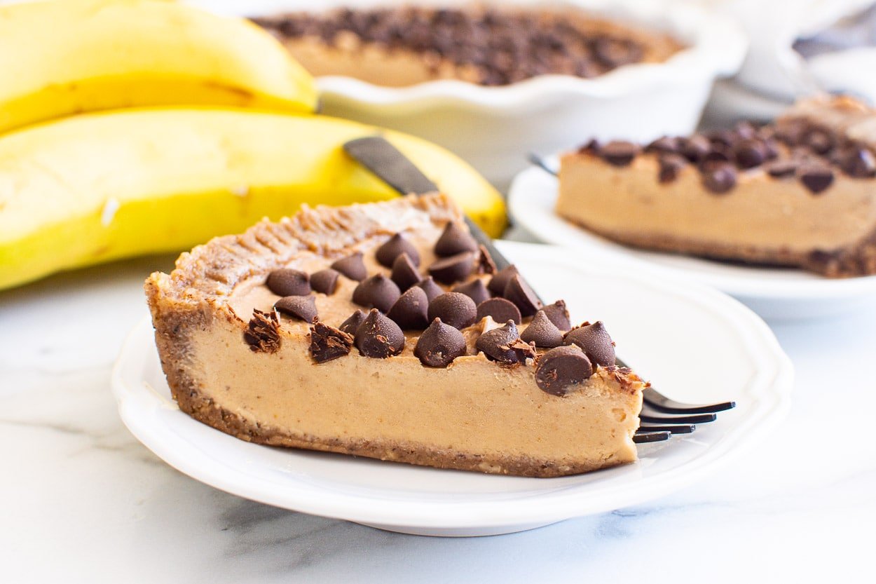 healthy no bake peanut butter pie