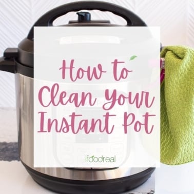 how to clean instant pot
