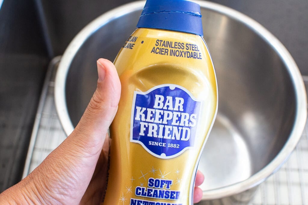 bar keeper's friend cleaner in a bottle