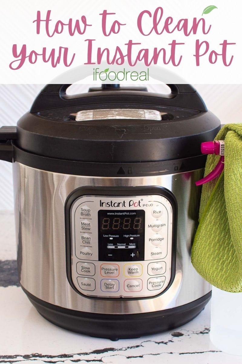 how to clean instant pot