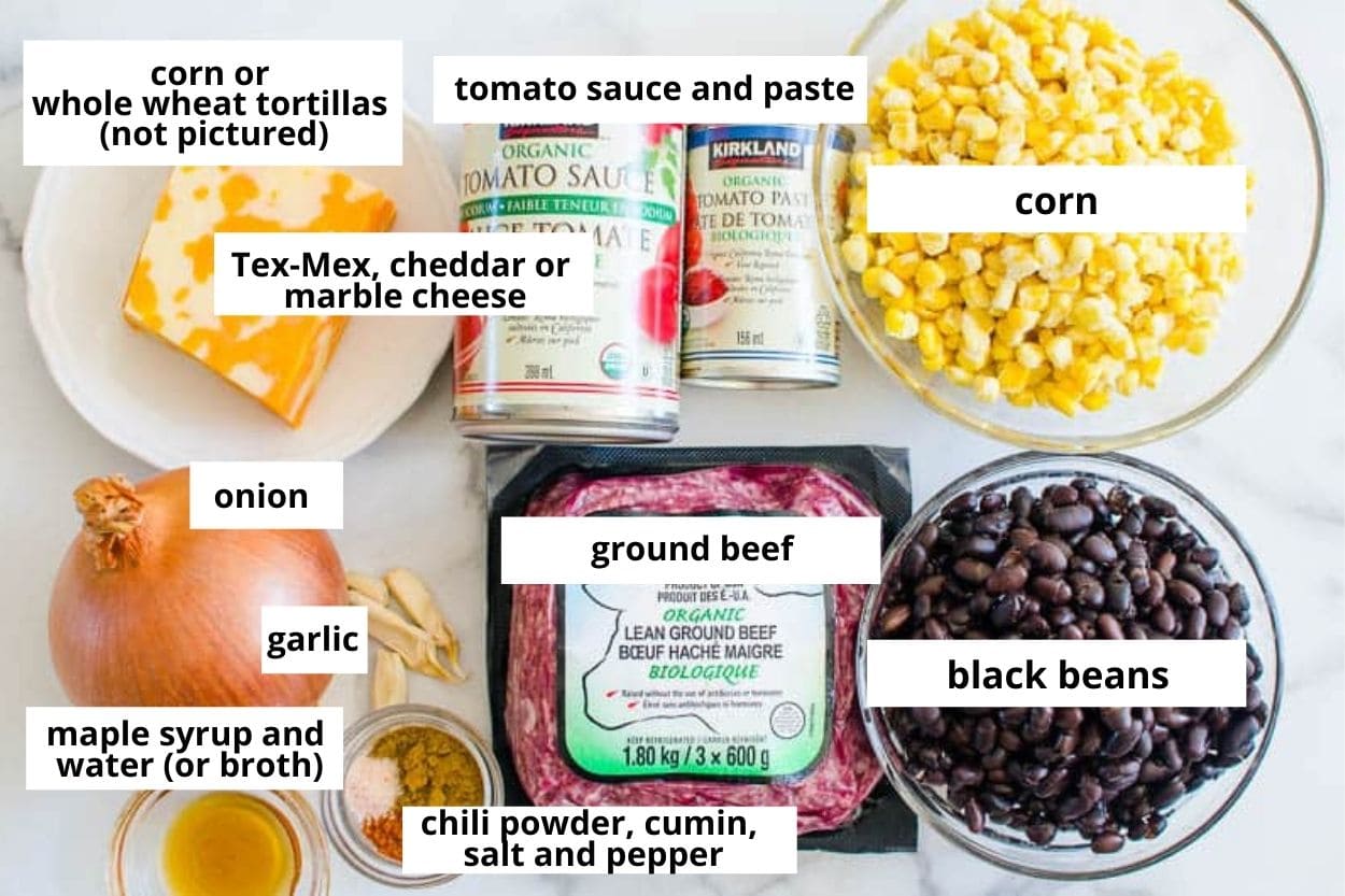 skillet enchilada ingredients