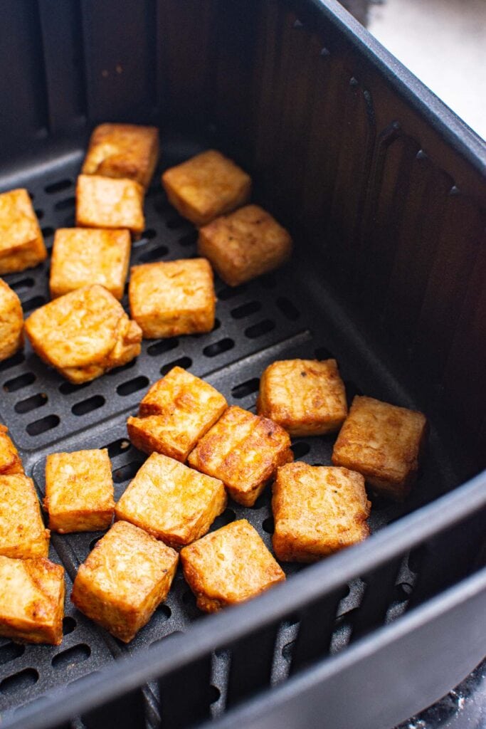 Crispy Air Fryer Tofu - iFoodReal.com