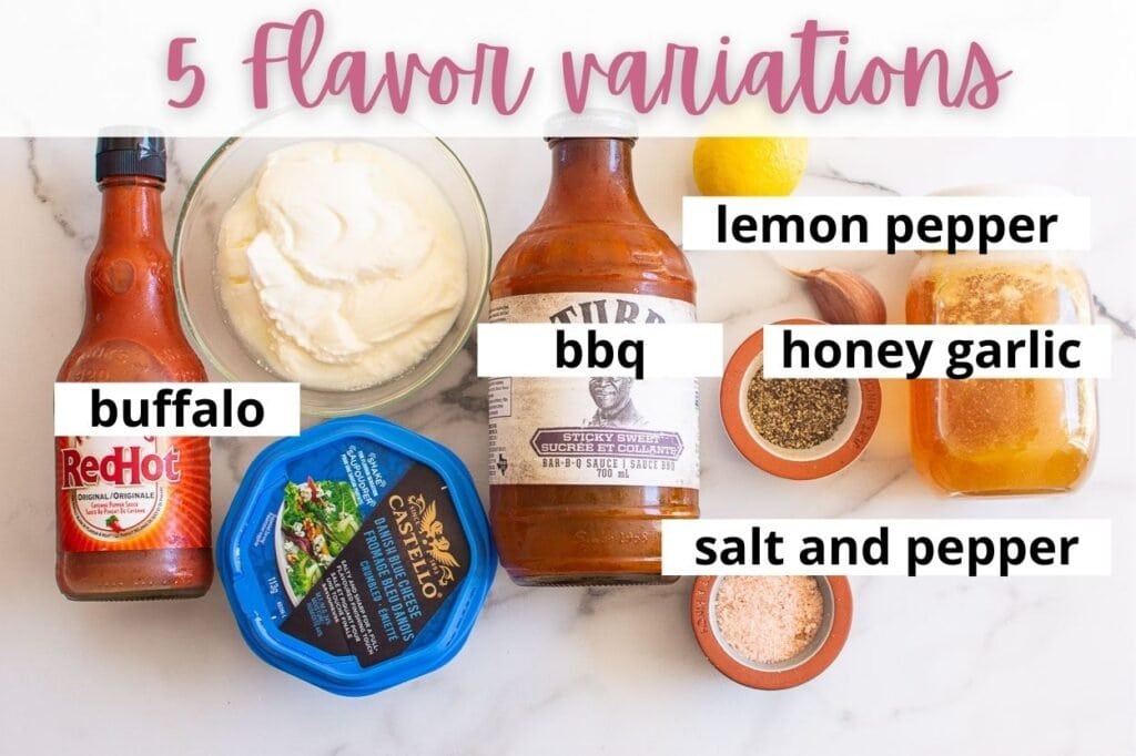 air fryer flavor variations