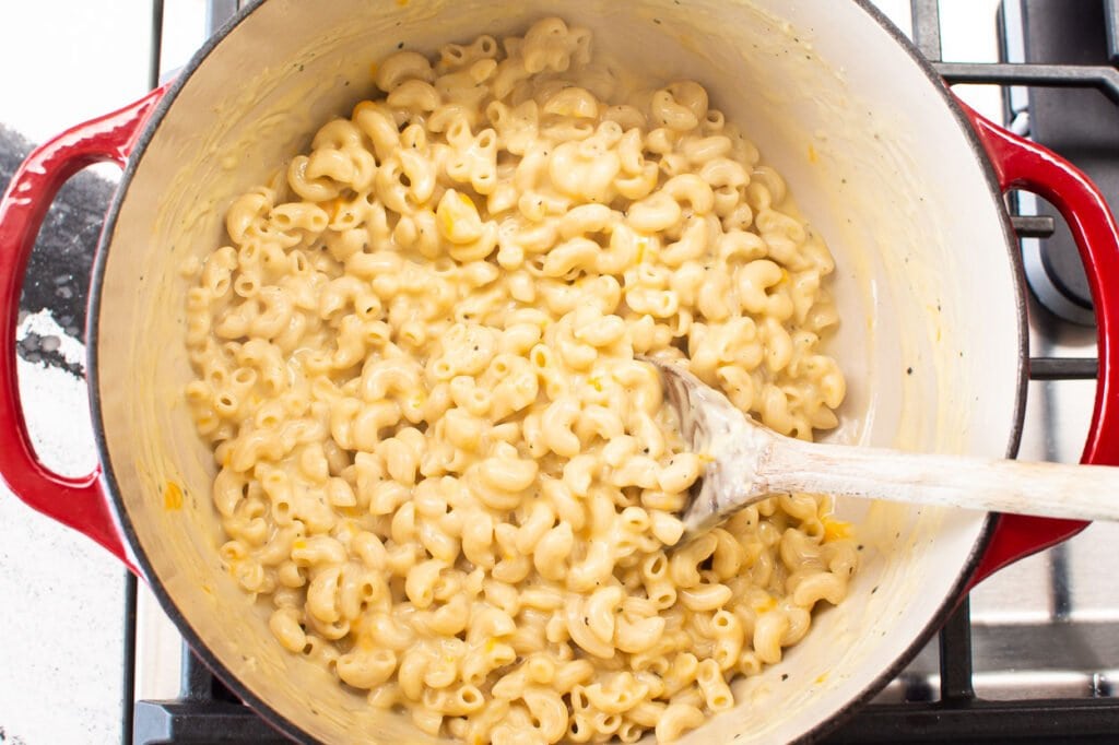 creamy healthier macaroni and cheese