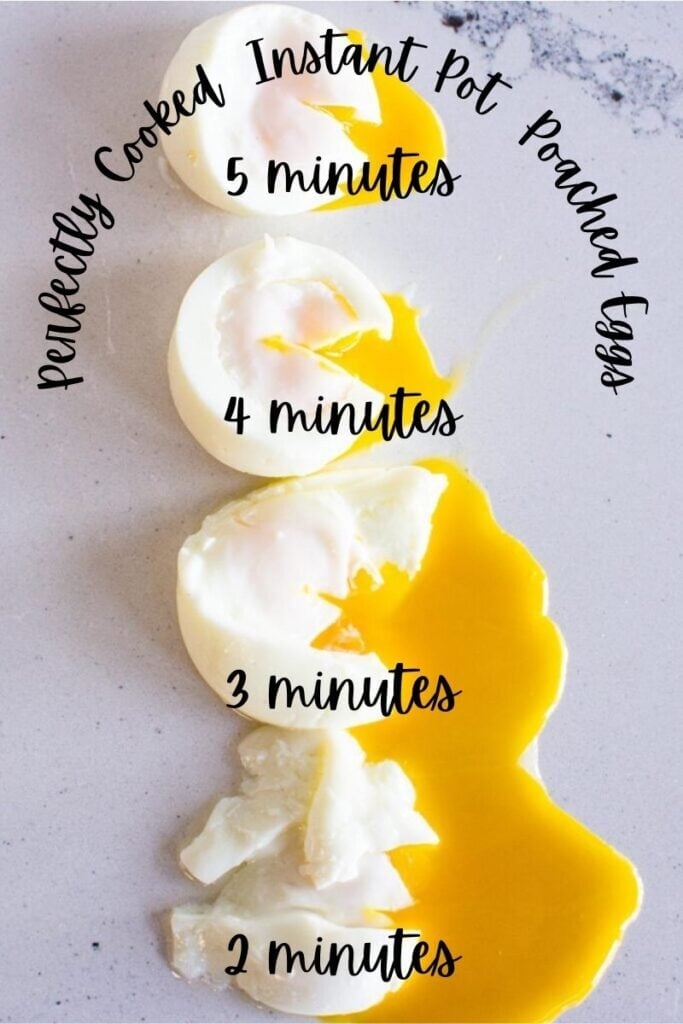 instant pot poached eggs cooking time chart