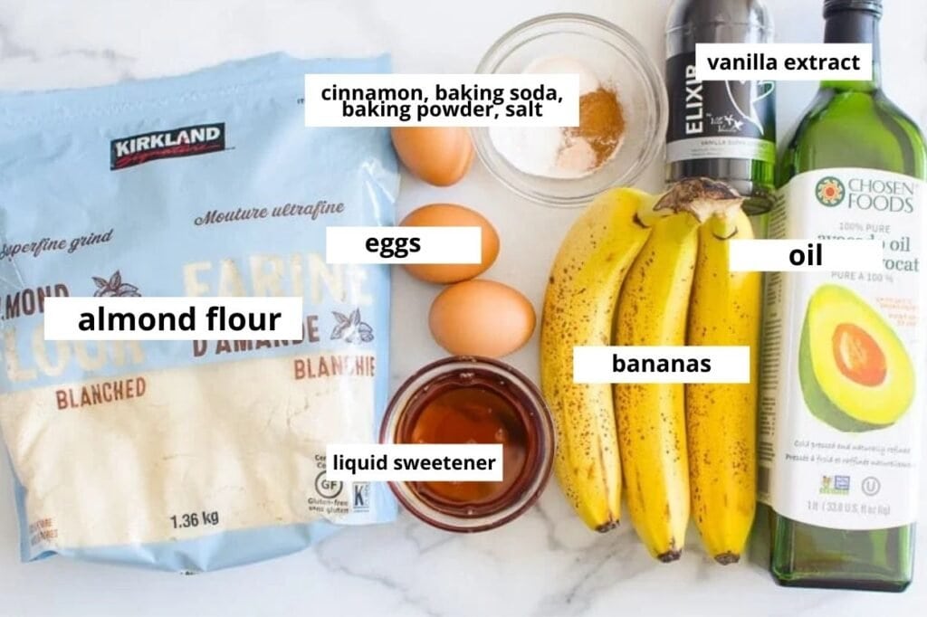 Almond Flour Banana Bread - IFoodReal.com