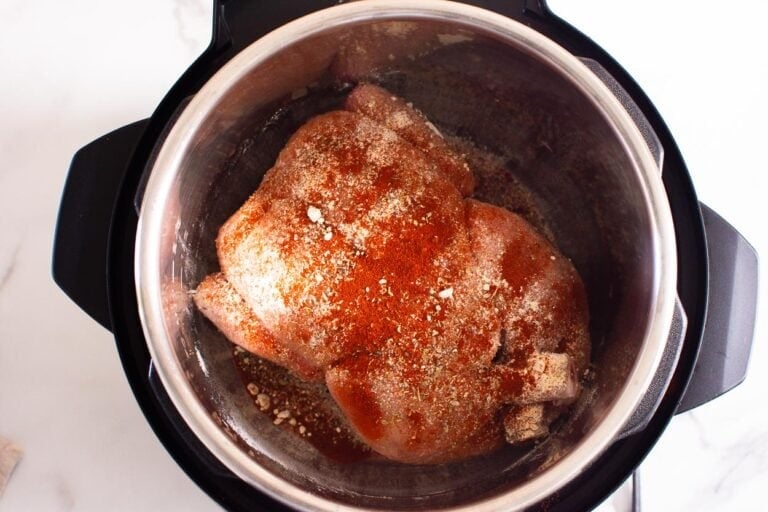 How to Cook Whole Frozen Chicken in Instant Pot