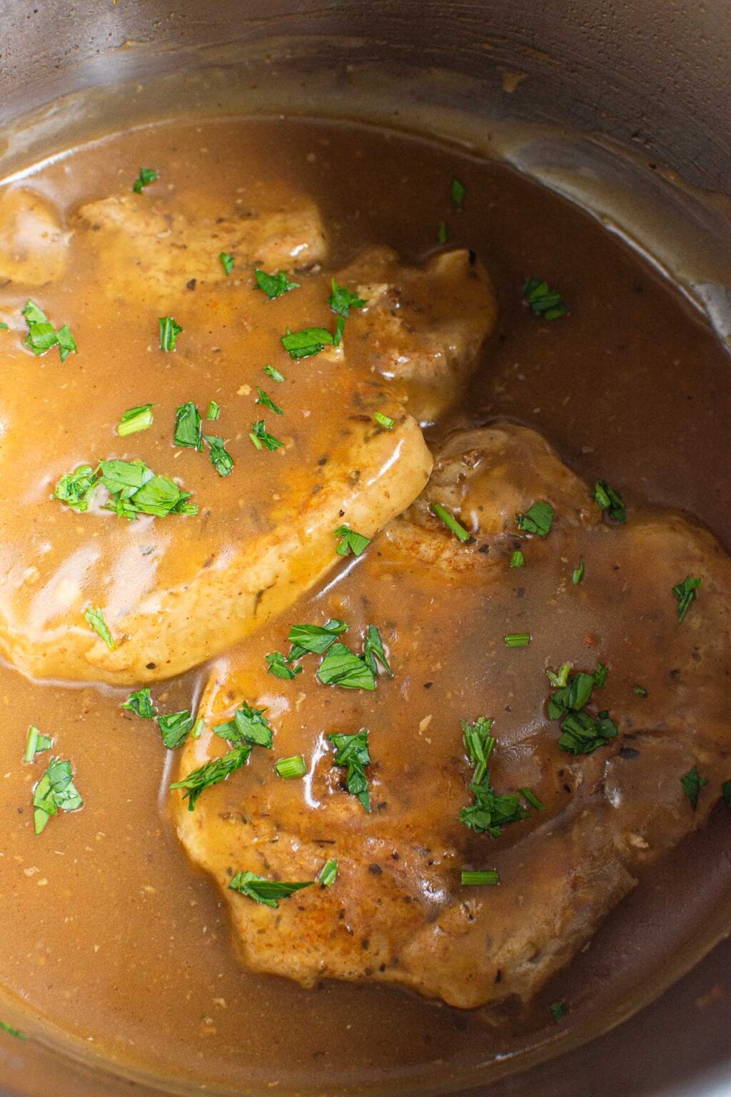 Instant Pot Pork Chops {Easy, Juicy, Tender!}