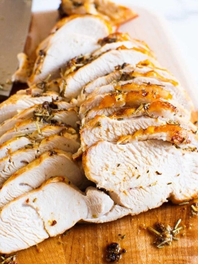 Air Fryer Turkey Breast - iFOODreal.com