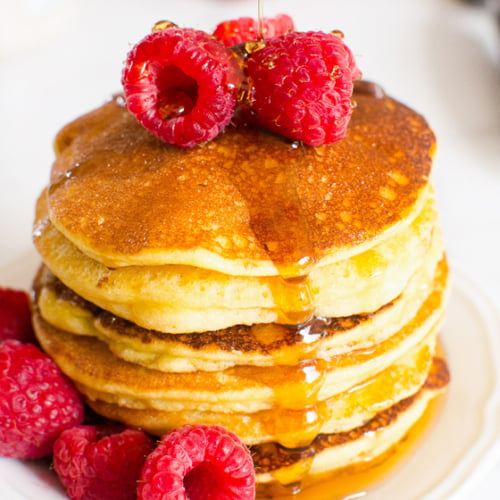 Almond Flour Pancakes - iFoodReal.com