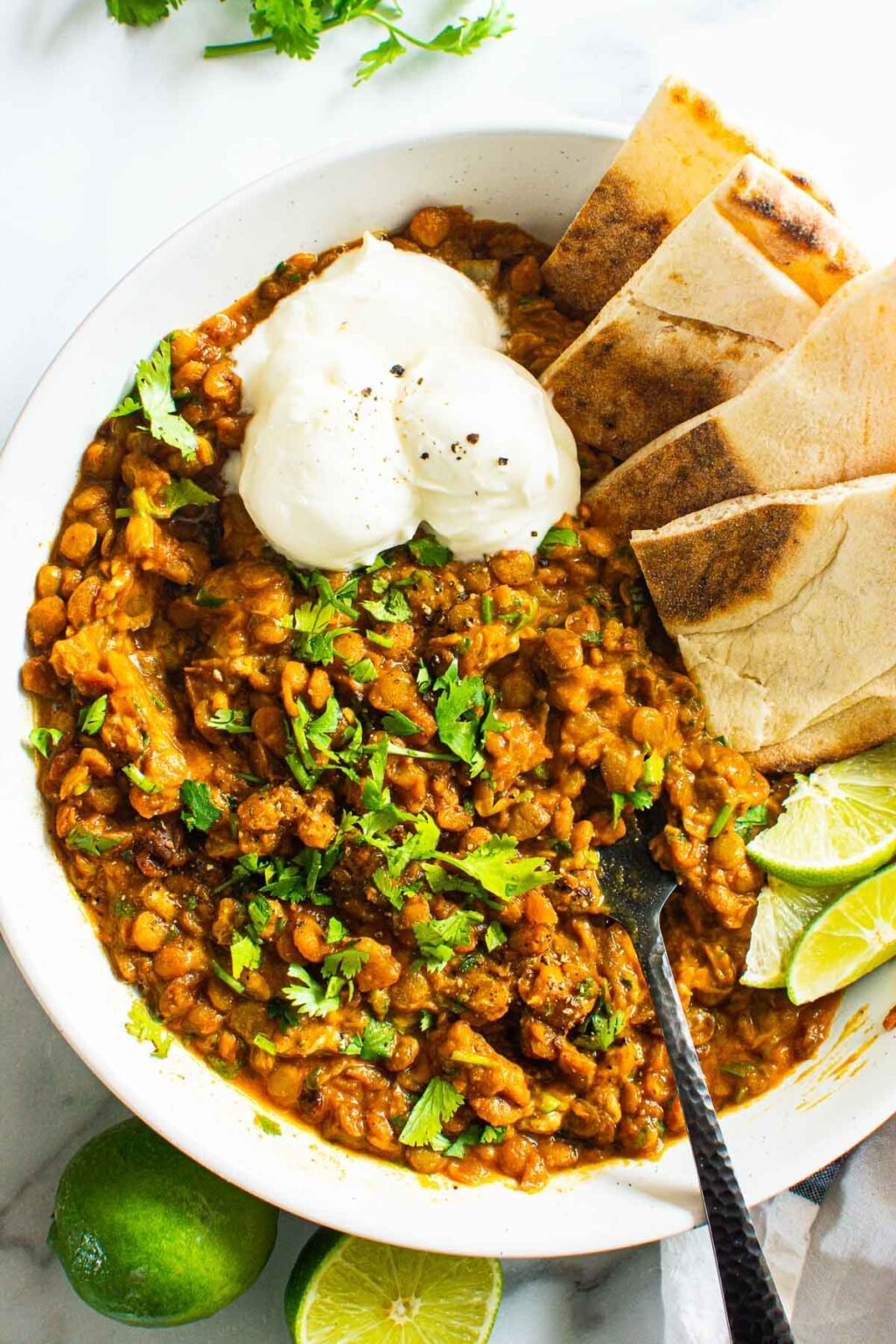Green Lentil Curry Recipe (Simple Ingredients, One Pot)