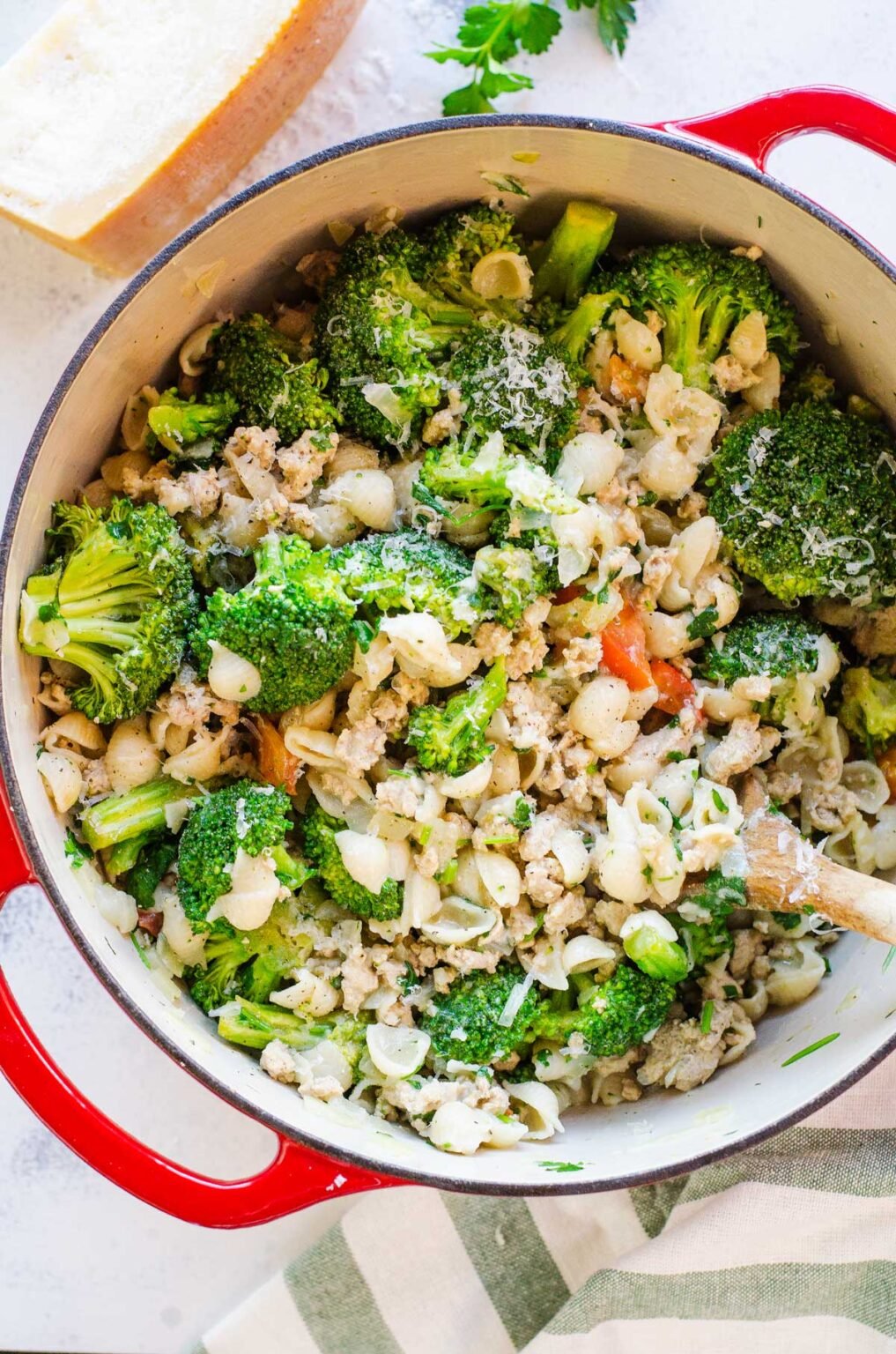 Ground Turkey and Broccoli Pasta Recipe