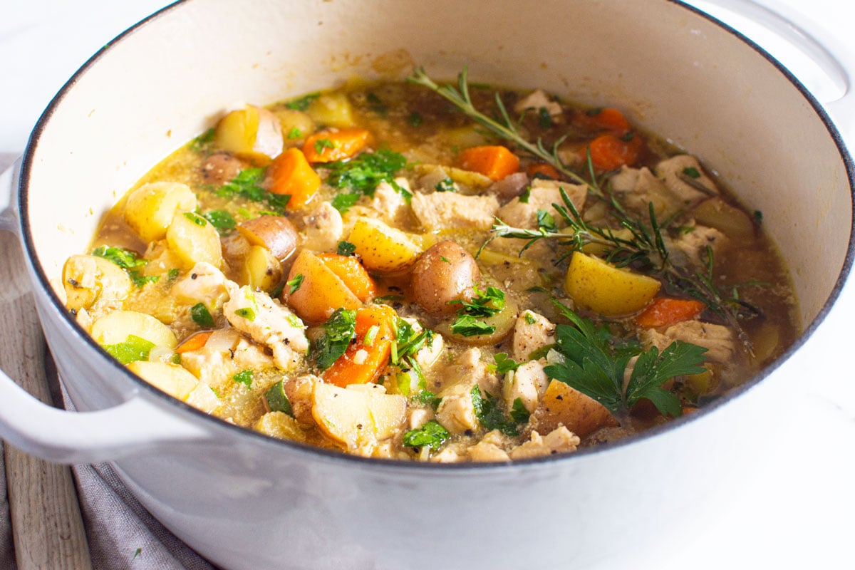 Chicken Stew (One Pot Meal) - IFoodReal.com