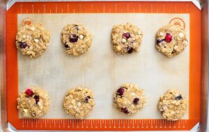 Healthy Oatmeal Cranberry Cookies